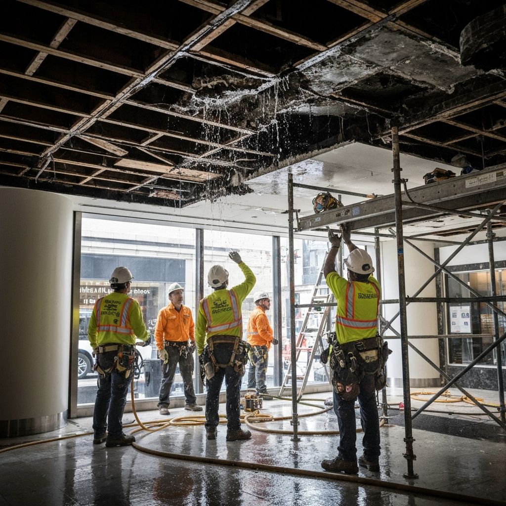 Emergency Ceiling Leak Repair